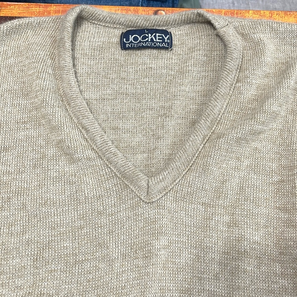 Vneck Jockey Sweater